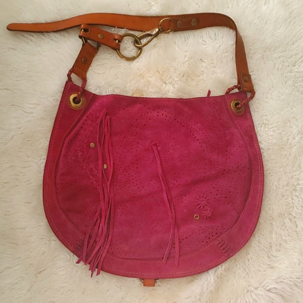 Lucky Brand Suede Handbag